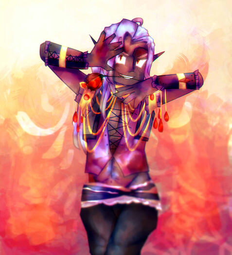 for the "drow secret satan giveaway" event